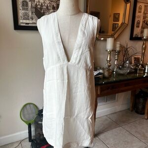 Free People Casual off White sleeveless dress